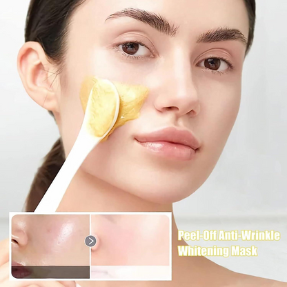 Masque facial Peel-Off à la feuille d'or